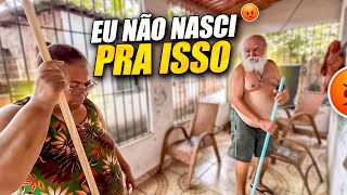 DONA ZAZA BOTOU MORAL E FEZ LUIZ DO SOM LIMPAR TUDO | LUIZ DO SOM 