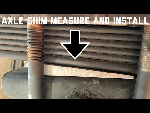 How to measure for and install rear axle shims in your Jeep Cherokee XJ in 5 minutes