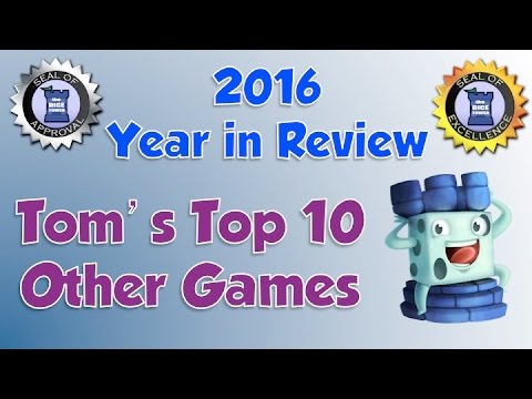Tom's Top 10 Other Great Games from 2016