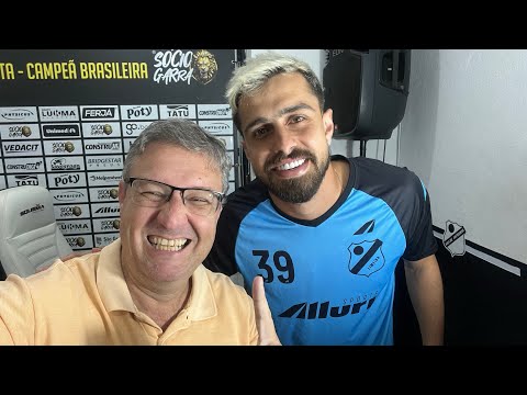 Centroavante Pedro Bortoluzo fala de seu retorno aos gramados após um ano