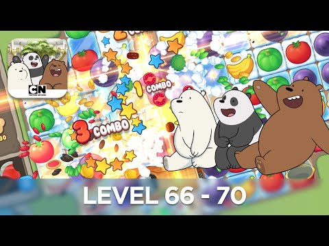 We Bare Bears Match3 Repairs (Level 66 - 70)
