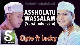 NEW! Lirik Az-Zahir - Assholatu Wassalam (Versi Indonesia) voc. Cipto Lucky