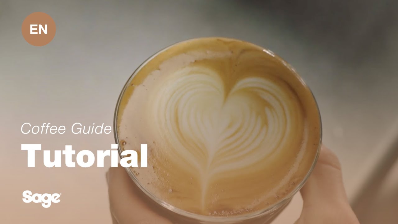 How to create latte art: the heart