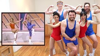 Vlog Squad Follows an 80&#39;s Aerobic Music Video