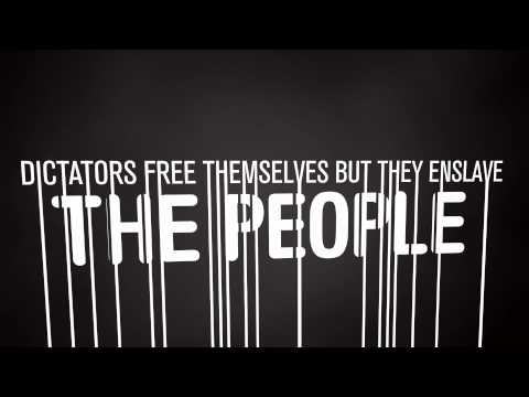 The Great Dictator Speech - Kinetic typography