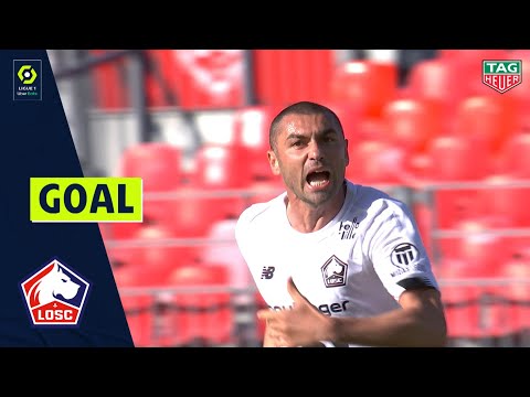Goal Burak YILMAZ (57' - LOSC LILLE) STADE BRESTOIS 29 - LOSC LILLE (3-2) 20/21