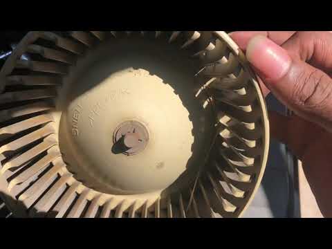 2005-2019 Nissan Frontier Blower motor replacement