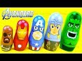Learn Sizes With Marvel Avengers Nesting Dolls Surprise Toys