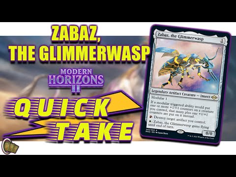 Zabaz, The Glimmerwasp EDH Quick Take || The Commander Crew || Magic The Gathering, Commander