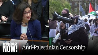 The New McCarthyism: Congress Grills Columbia Univ. President Amid Crackdown on Pro-Palestine Speech
