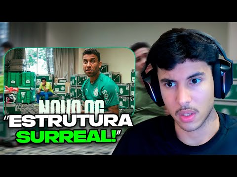 RENATO REAGE: PALMEIRAS MONTA NOS EUA ESTRUTURA COM MAIS DE 4 TONELADAS VINDAS DO BRASIL | PALMEIRAS