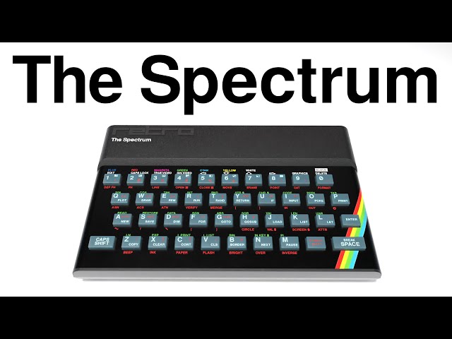 The Spectrum White Edition Retro Sobremesa 48 Juegos Incluidos Blanca video