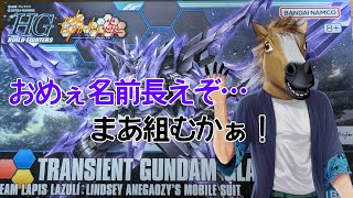 【不定期定期＆凸待ち】初見さん歓迎！トランジェントガンダムグレイシャー組むぞ！【#組まにゃやってられん】