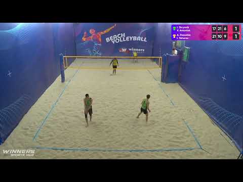 08:45 I. Skrynnik / V. Antoniuk - A. Pasazhin / I. Yehorov 19.07.2022 | Winners Beach Volleyball