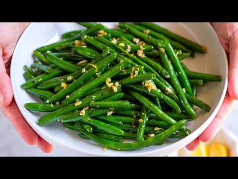 Garlic Sautéed Green Beans Recipe