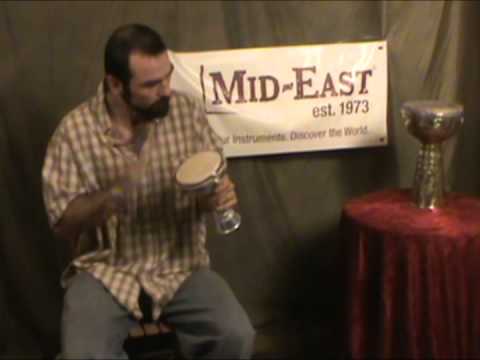 Mid-East DBAL Tunable Aluminum Finger 5-by-8-Inch Doumbek imagen 5