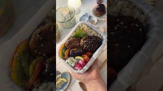 표고 청양츠쿠네 도시락 青唐入り椎茸つくね弁当 #한일부부 #日韓夫婦 #도시락 #お弁当 #bento #cookingathome
