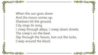 Blue Meanies - Creepy Lyrics