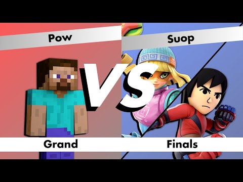 ABU 72: Pillars of the Underworld - Pow (Steve) Vs. Suop (Min min, Mii Brawler) - SSBU