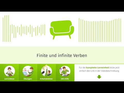 Finite und infinite Verben einfach erklärt | sofatutor