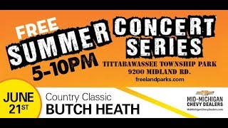 Tyler Hughey from Jasper Creek Band singing &quot;Burn Me Down by Marty Stuart&quot;