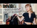 Extreme Closet Clean-out: I Got Rid of Half My Clothes