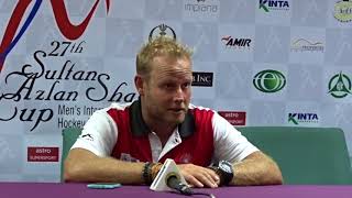 Sultan Azlan Shah Cup 2018 Day 5: India Post Match Press Con