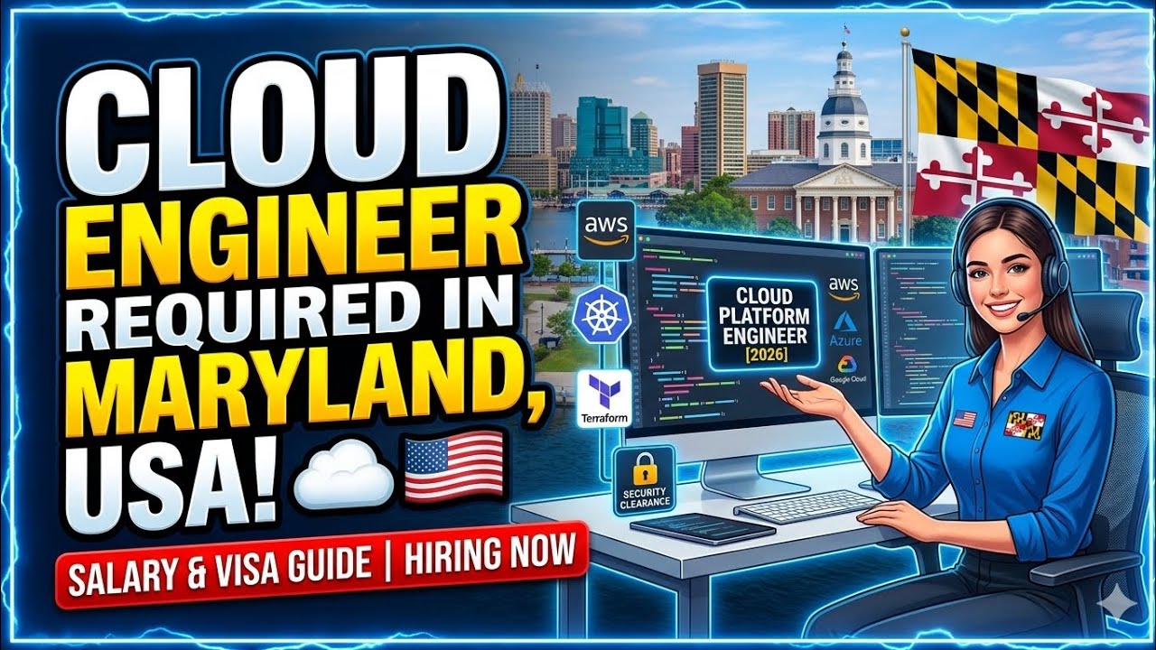 Cloud Platform Engineer Jobs in Maryland, USA 🇺🇸 | Hiring Now 2026
