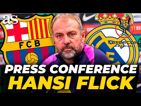 HANSI FLICK full pre-match press conference ahead of BARCELONA vs REAL MADRID| Spanish Supercup