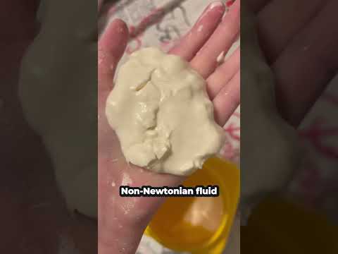 How Does This Liquid Turn Solid? 😨 #shorts