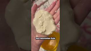 How Does This Liquid Turn Solid? 😨 #shorts