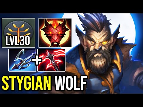INSANE Stygian Desolator Level 30 Lycan No Escape Allowed Dota 2