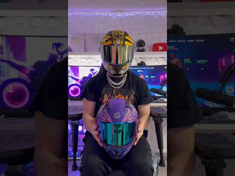 THESE ARE THE COOLEST MOTORCYCLE HELMETS OUT! 😍🔥 #shorts