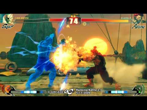 Arcade Infinity SF4 Ranbat 2.3 - Top8 IronFist (SA) vs EdMa (AK)