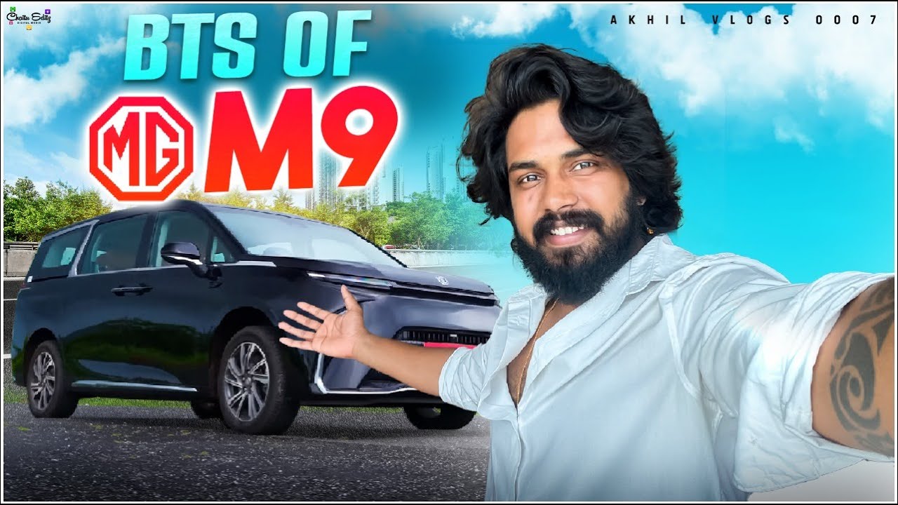 BTS OF MG M9 || BEHIND THE SCENES || @DinosVault #akhilvlogs0007