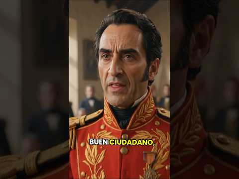 ⚡ "Prefiero ser buen ciudadano" - Lo que Bolívar realmente pensaba 🤯. #simonbolivar  #historia