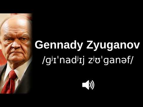 🇷🇺 How to pronounce Gennady Zyuganov (CORRECTLY!)