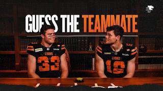 GUESS THE TEAMMATE | Jackson Findlay and Nathan Rourke