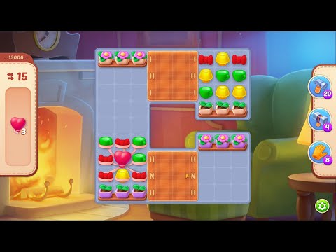 Homescapes Level 13006 No Boosters Gameplay #Bubunka