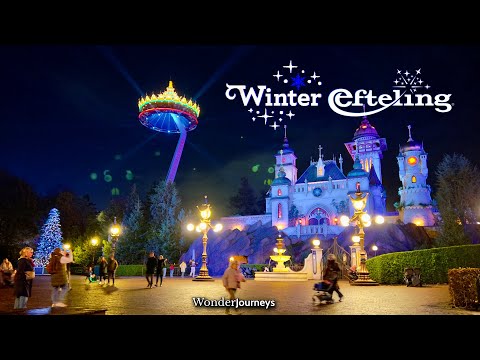 Weihnachtswelt im Winter Efteling🎄 2024 [4K]