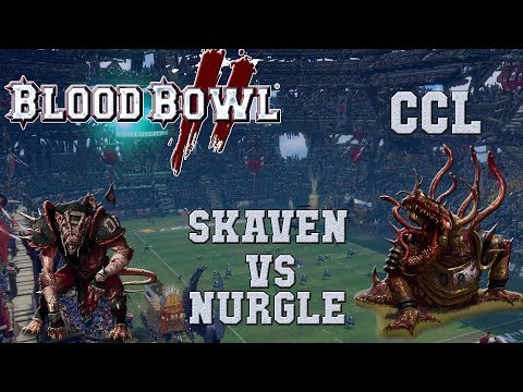 Blood Bowl 2 - Skaven (the Sage) vs Nurgle - CCL G20