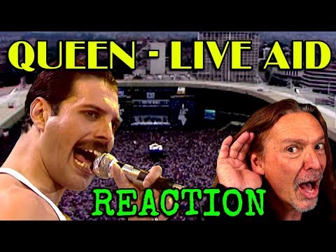 Vocal Coach Reaction to Queen - Freddie Mercury -  Live Aid -  Ken Tamplin