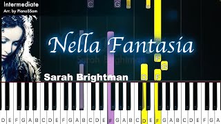 [Intermediate] Nella Fantasia - Sarah Brightman | Piano Tutorial