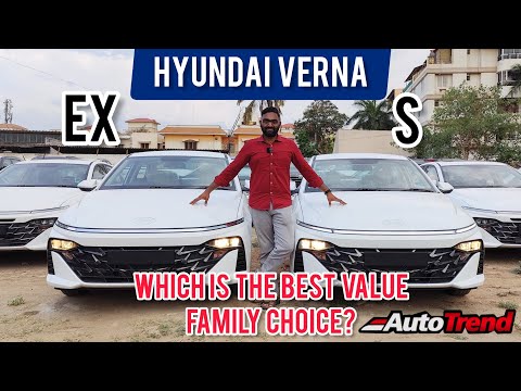Which One is Value for Money? Hyundai Verna EX and S Variant Detailed Comparison Review 🔥