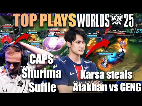 G2 had no chance vs TES, Karsa steals objective—but Gen.G turns it into an ACE! – TOP Plays WORLDS