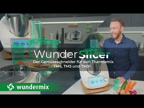 WunderSlicer® | Der Gemüseschneider für Thermomix TM6, TM5, TM31 | Wundermix