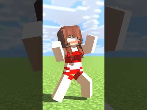 Lonely Dance JJ And JJ Sister - MAIZEN Minecraft Animation #maizen #minecraftanimation #minecraft