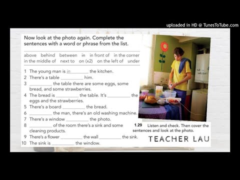 1C 1.29 Vocabulário: preposições de lugar
