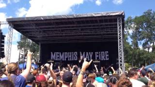 Memphis May Fire- The Sinner Live Rise Above Fest 2016