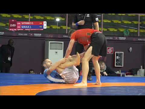 1/8 Men's GP No-Gi - 71 kg: D. SHTANKO (UKR) v. J. SEKULIC (SRB)